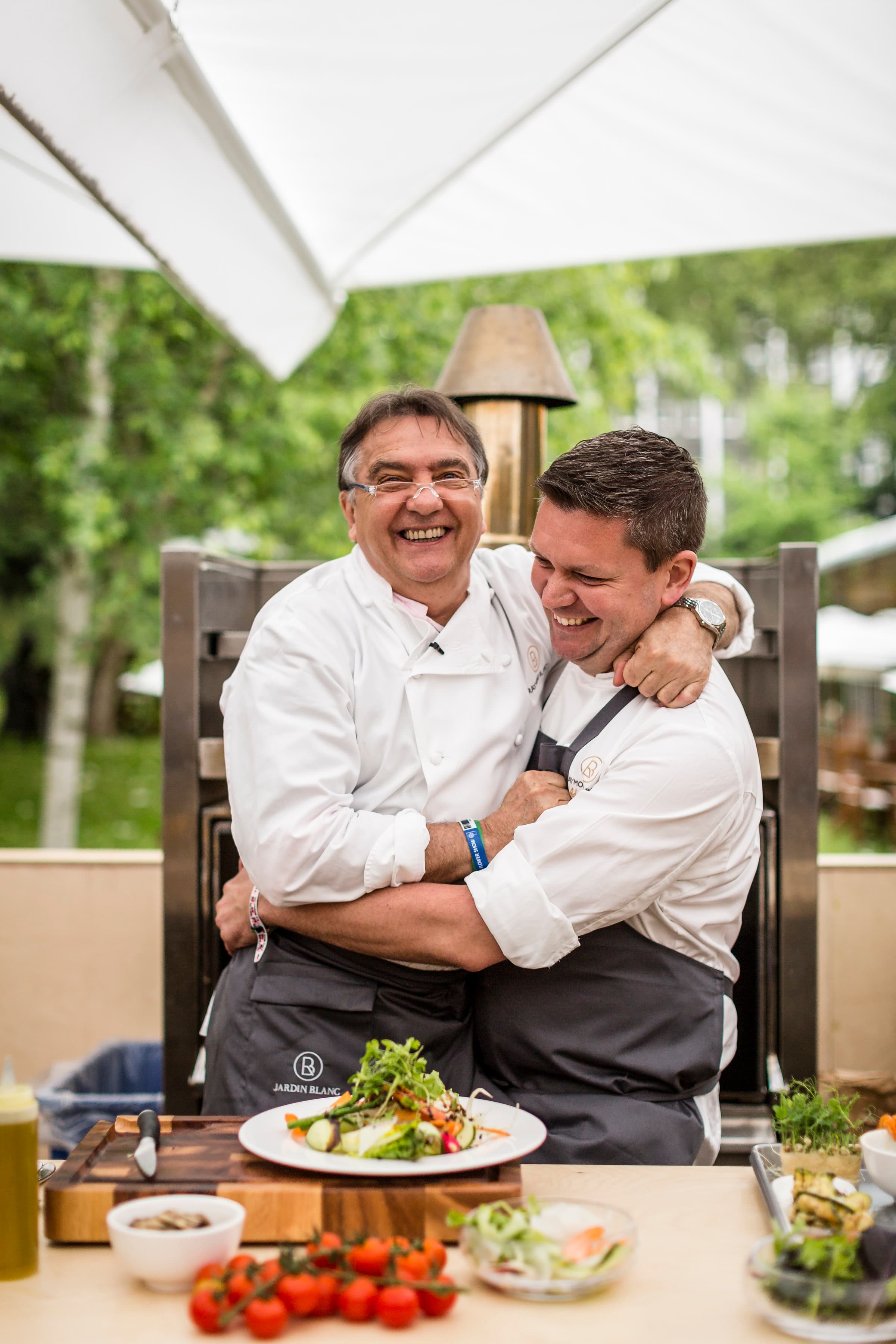 Raymond Blanc and Adam