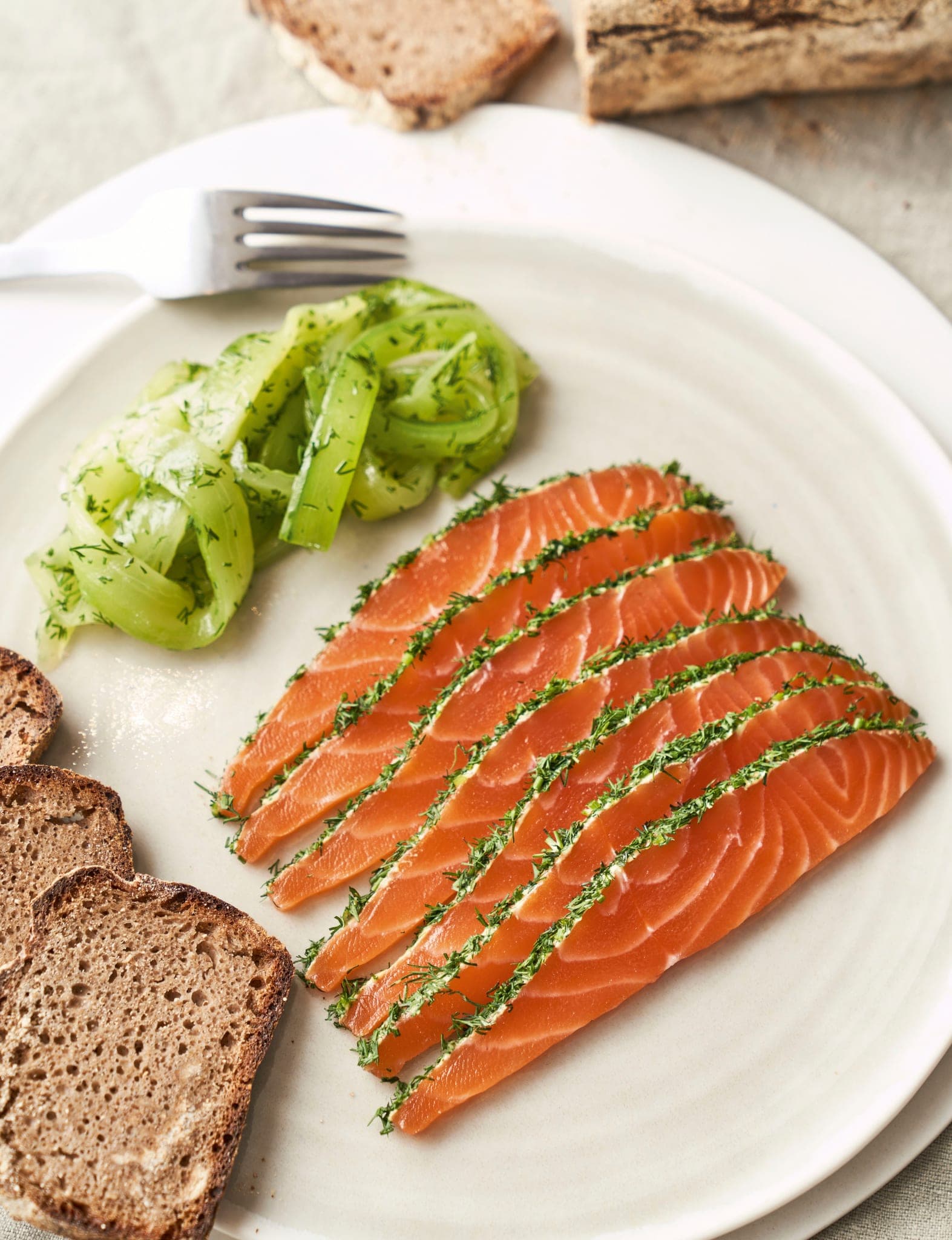 Salmon Gravadlax - Step 1