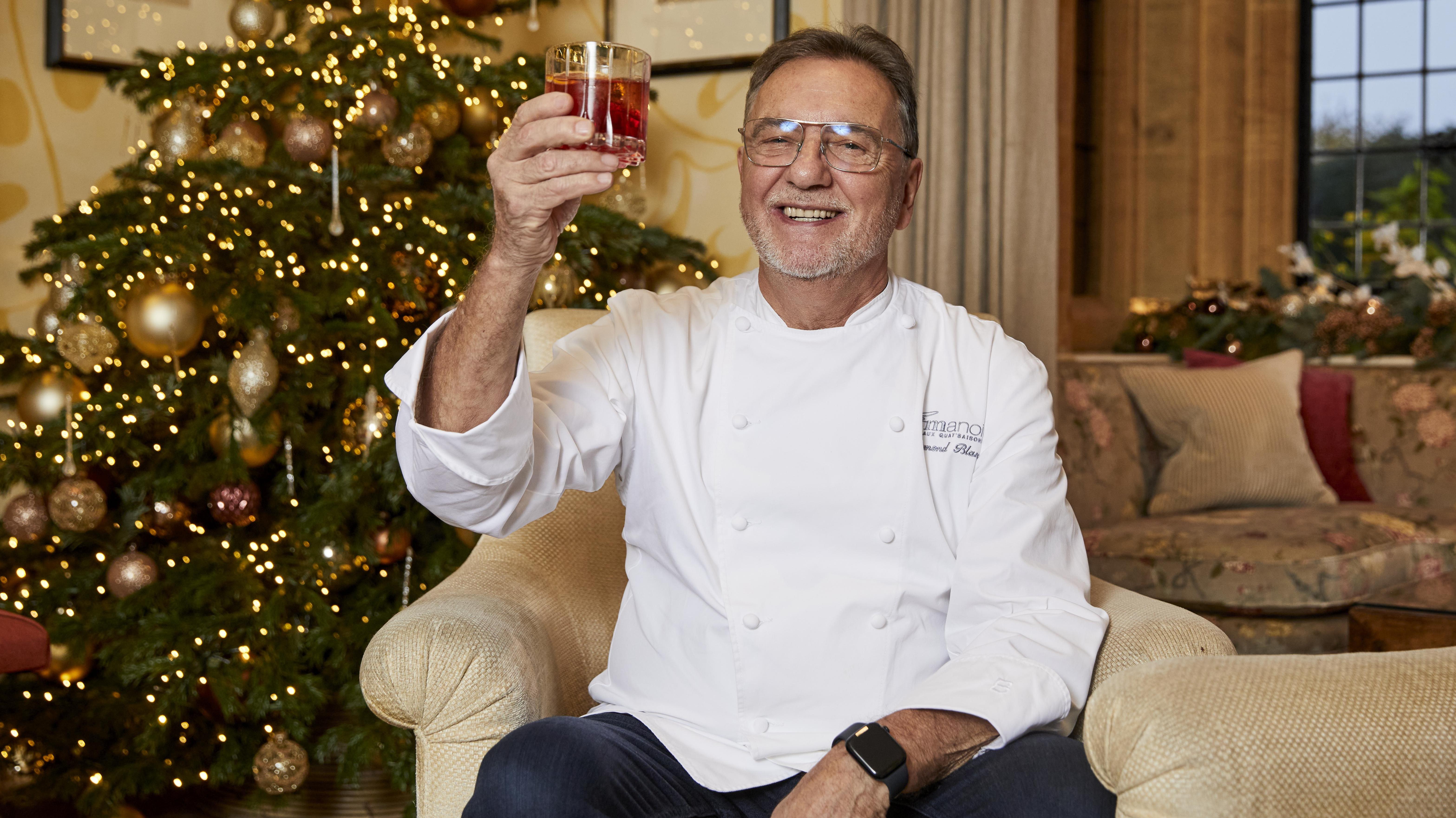 Raymond Blanc celebrating Christmas