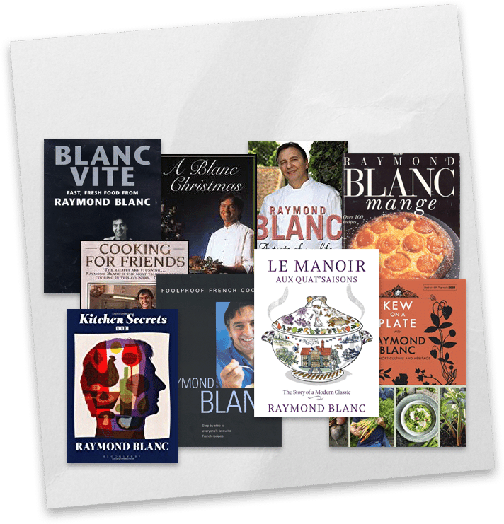 Raymond Blanc's cookbooks
