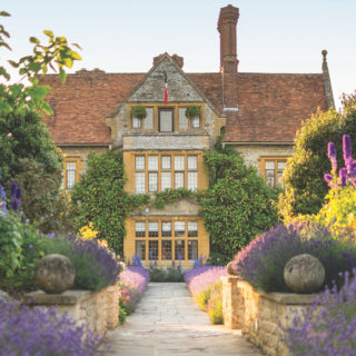 Belmond Le Manoir aux Quat'Saisons lavender path